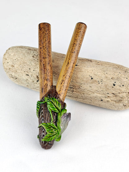 Kuripe Ayahuasca with Amethyst